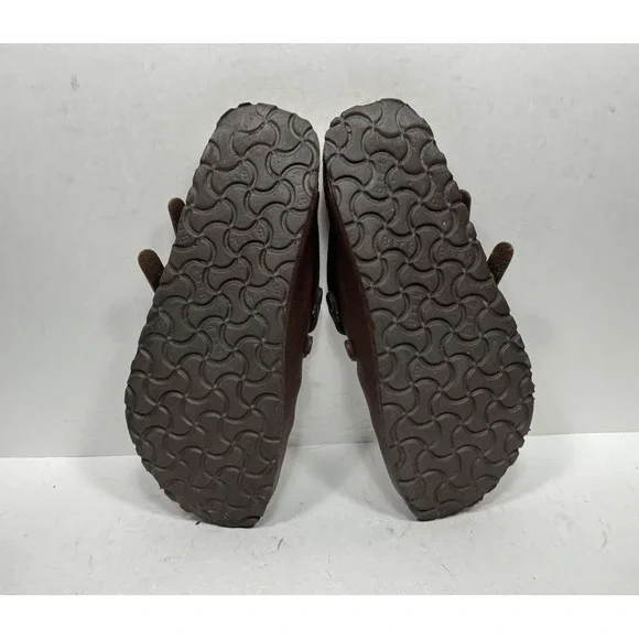 Birki's by Birkenstock Camden Mules Clog Slip On Leather Brown Women's Size 8 N - Picture 6 of 7